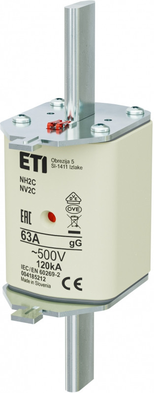 siguranta nh2c gg 63a/500v 004185212